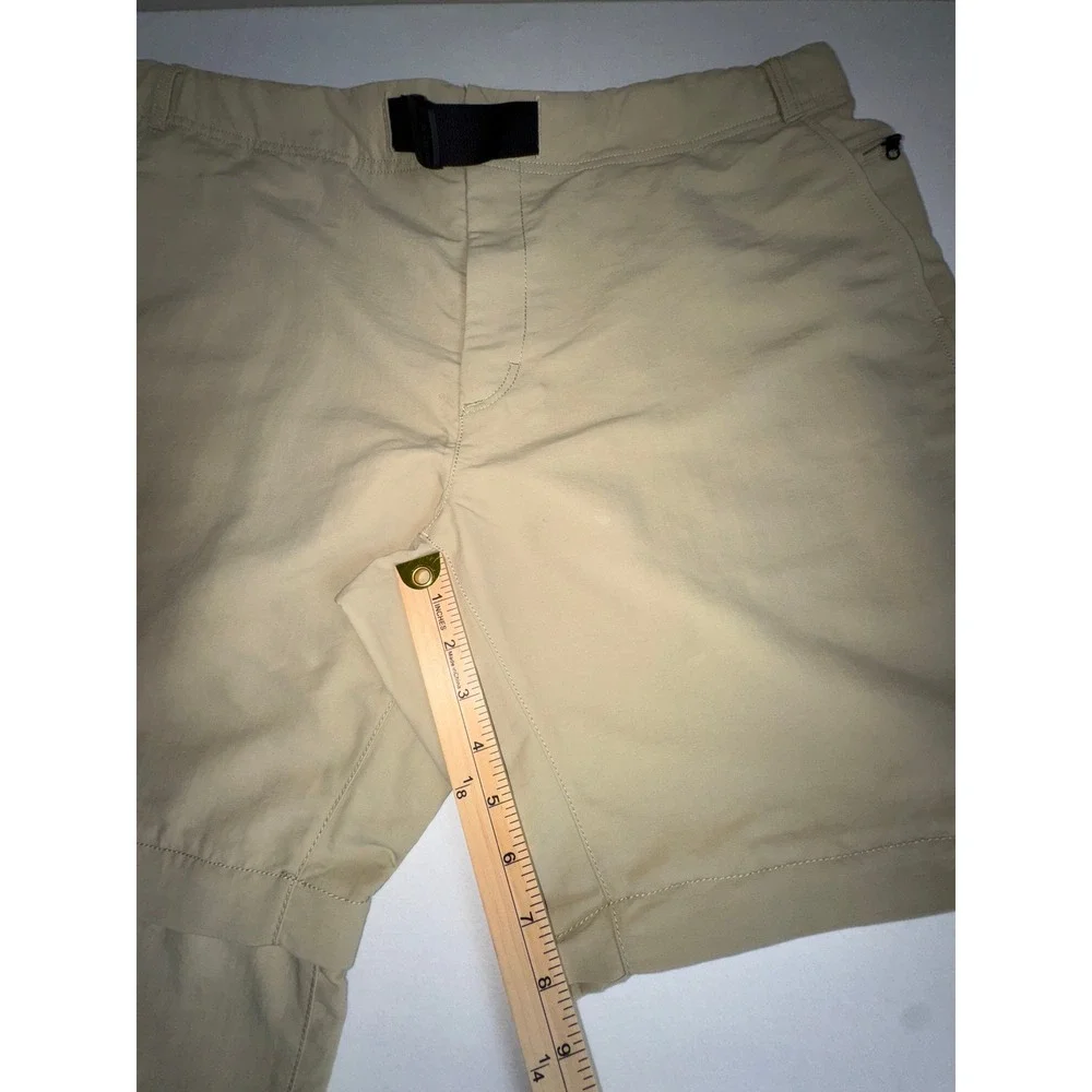 The North Face Paramount Trail Convertible Pants Shorts Mens 40x30 Beige Hiking